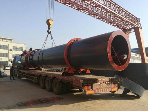 廣西柳州煤氣發(fā)生爐、烘干機(jī)發(fā)貨現(xiàn)場(chǎng)