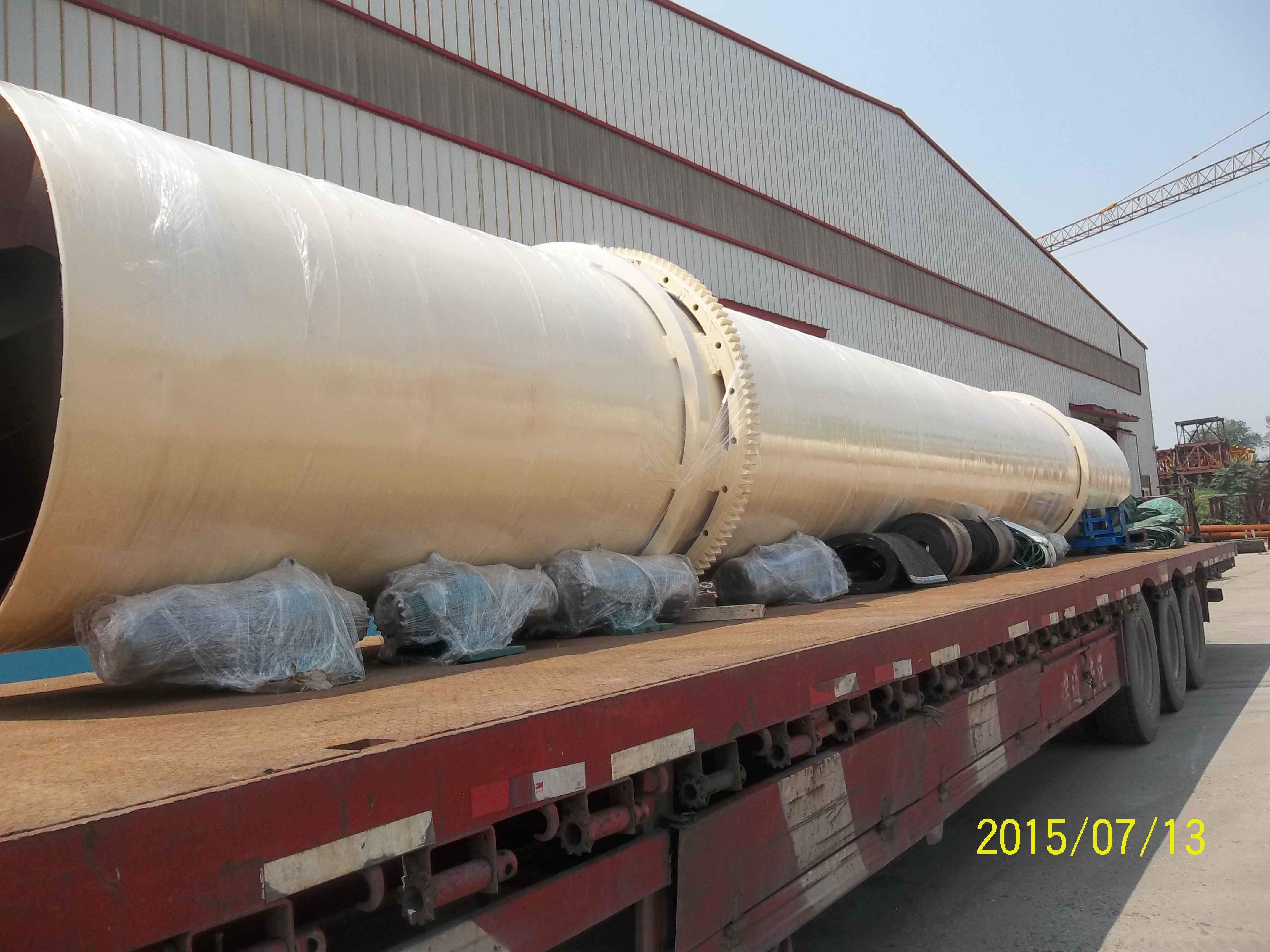 烘干機發(fā)往江蘇徐州