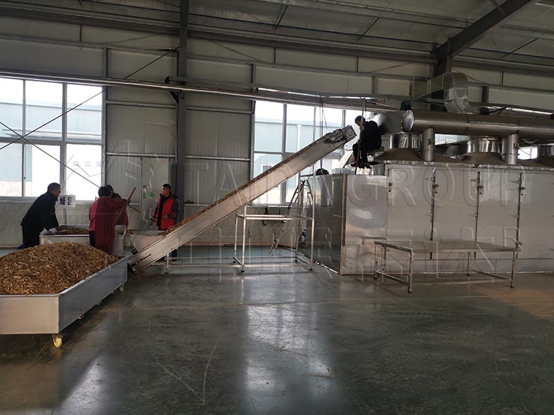 網(wǎng)帶烘干機(jī)